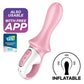 Satisfyer Air Pump Booty 5+ - Red - SEXYEONE