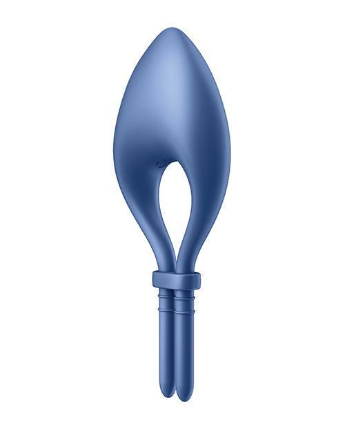 image of product,Satisfyer Bullseye Ring Vibrator - Blue - SEXYEONE