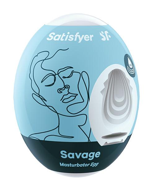 product image, Satisfyer Masturbator Egg - Savage - SEXYEONE