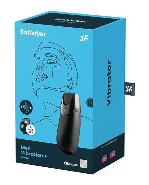 image of product,Satisfyer Men Vibration + - Black - SEXYEONE