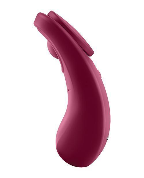 image of product,Satisfyer Sexy Secret Panty Vibrator - Red Wine - SEXYEONE