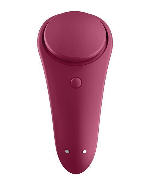 image of product,Satisfyer Sexy Secret Panty Vibrator - Red Wine - SEXYEONE