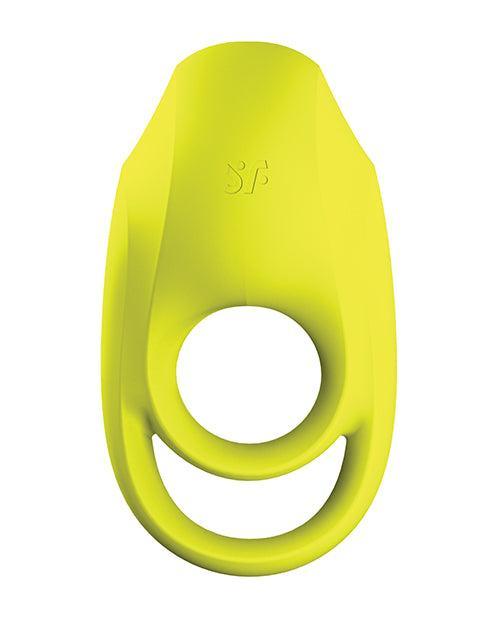 image of product,Satisfyer Spectacular Duo Ring Vibrator - Lime Green - SEXYEONE