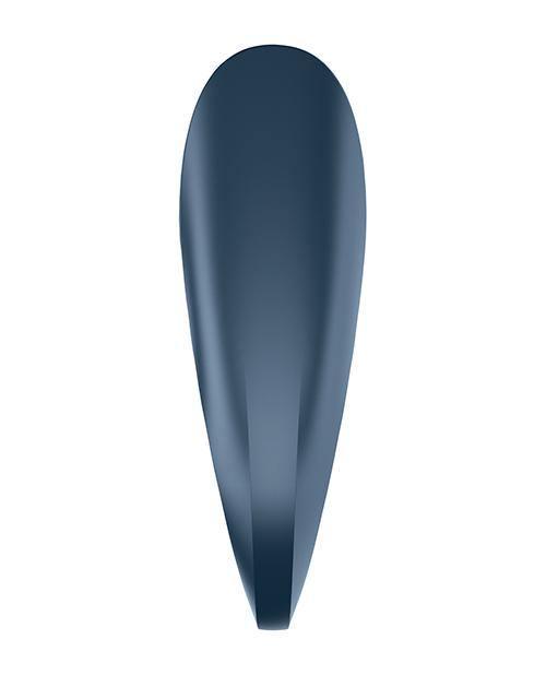 image of product,Satisfyer Tear Drop Rings Plug Set Plus Vibration - Blue - SEXYEONE