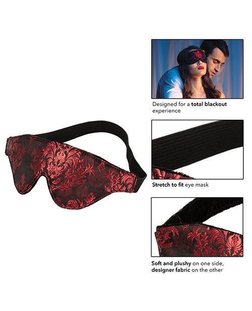 image of product,Scandal Black Out Eyemask -  Black-red - SEXYEONE