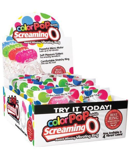 Screaming O Color Pop Quickie - Asst. Colors Box Of 24 - SEXYEONE
