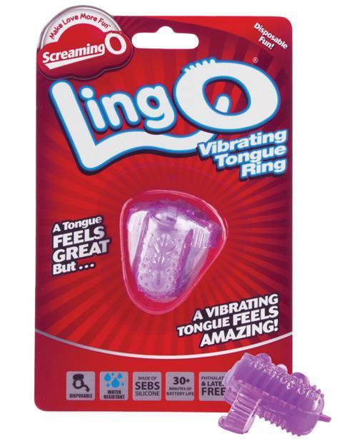 product image, Screaming O Lingo Vibrating Tongue Ring - SEXYEONE