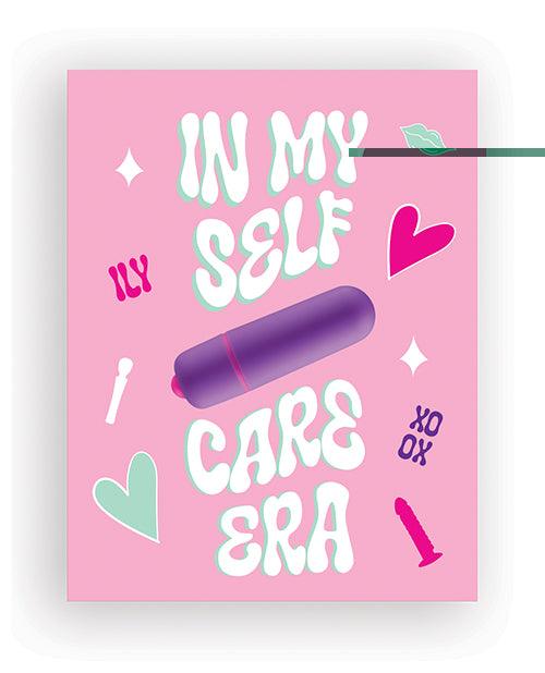 Self Care Era Naughty Greeting Card W/rock Candy Vibrator & Fresh Vibes Towelettes - SEXYEONE