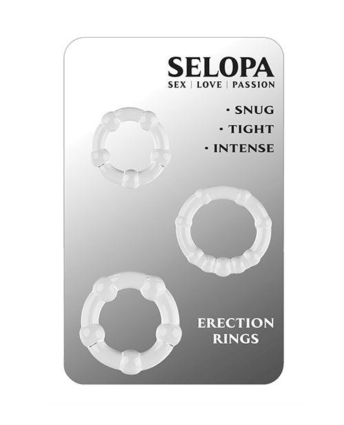 product image, Selopa Erection Rings - Clear - SEXYEONE