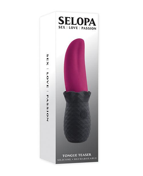 product image, Selopa Tongue Teaser - Pink/black - SEXYEONE