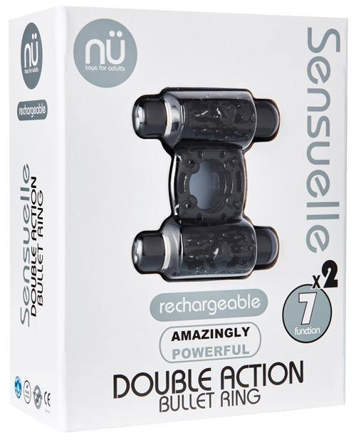 image of product,Sensuelle Double Action Cockring - SEXYEONE