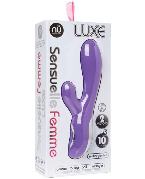 image of product,Sensuelle Femme Luxe 10 Fun Rabbit Massager - SEXYEONE