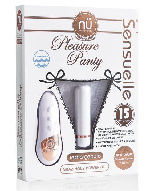 image of product,Sensuelle Pleasure Panty Bullet W/remote Control - SEXYEONE