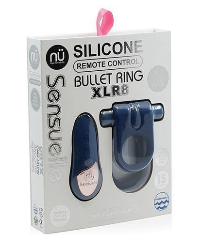 Sensuelle Silicone Remote Control Xlr8 Turbo Boost Cock Ring - SEXYEONE
