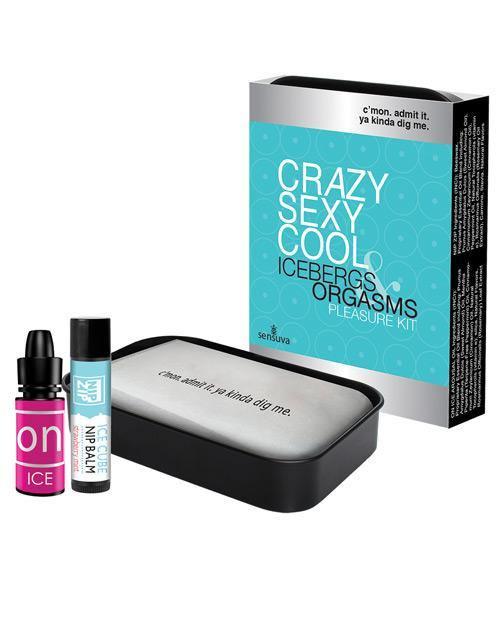 product image, Sensuva Crazy Sexy Cool Icebergs & Orgasms Pleasure Kit - SEXYEONE