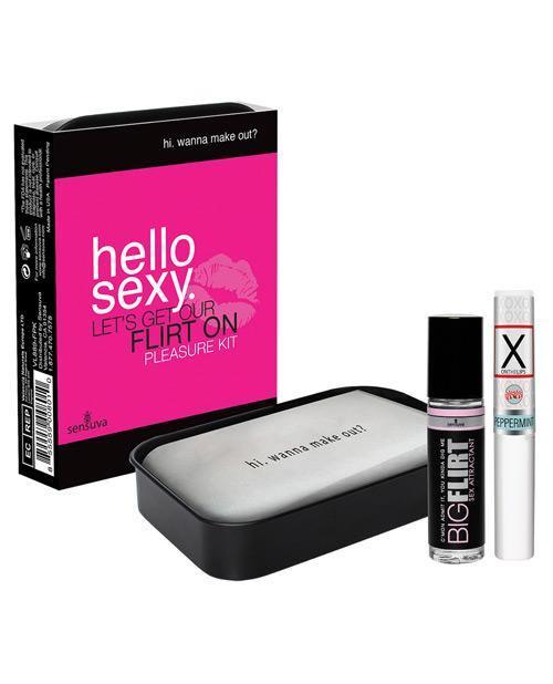 product image, Sensuva Hello Sexy Let's Get Our Flirt On Pleasure Kit - SEXYEONE