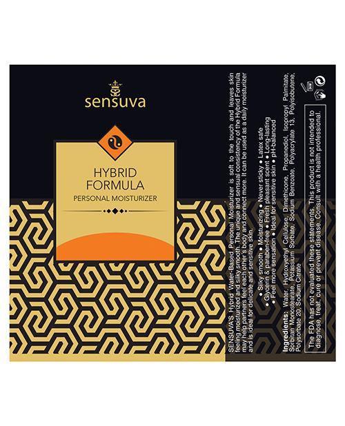image of product,Sensuva Hybrid Personal Moisturizer - 4.23 Oz Orange Creamsicle - SEXYEONE