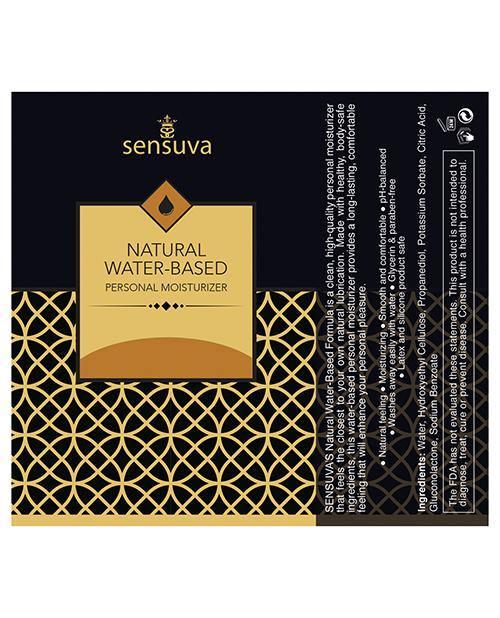 image of product,Sensuva Natural Water Based Personal - 4.23 Oz Salted Caramel - SEXYEONE