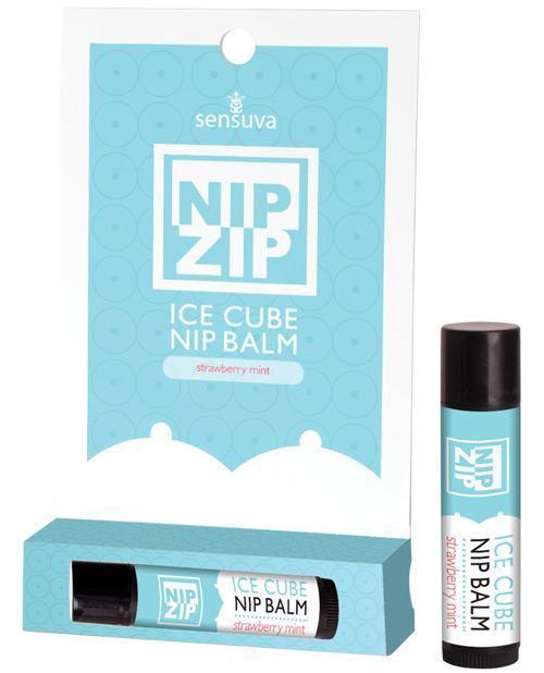 product image, Sensuva Nip Zip Ice Cube Nip Balm - SEXYEONE