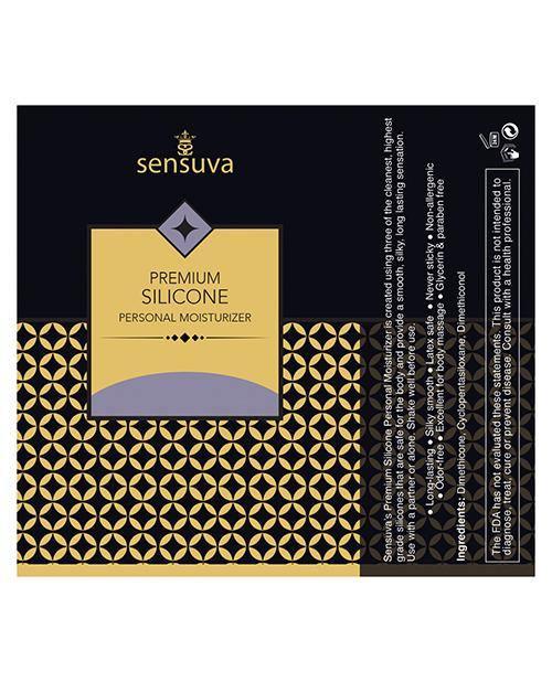 image of product,Sensuva Premium Silicone Personal Moisturizer - 1.93 Oz - SEXYEONE