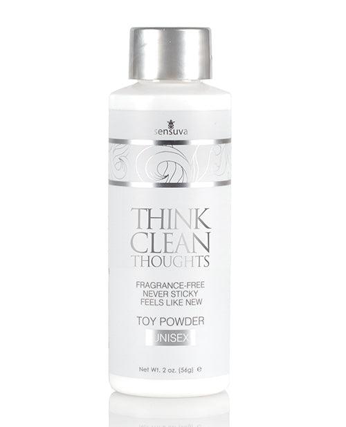 product image, Sensuva Think Clean Thoughts Toy Powder - 2 oz Bottle - SEXYEONE