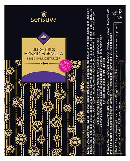 image of product,Sensuva Ultra Thick Personal Moisturizer - 1.7 Oz Unscented - SEXYEONE