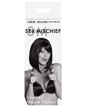 Sex & Mischief Chained Nipple Clamps - SEXYEONE