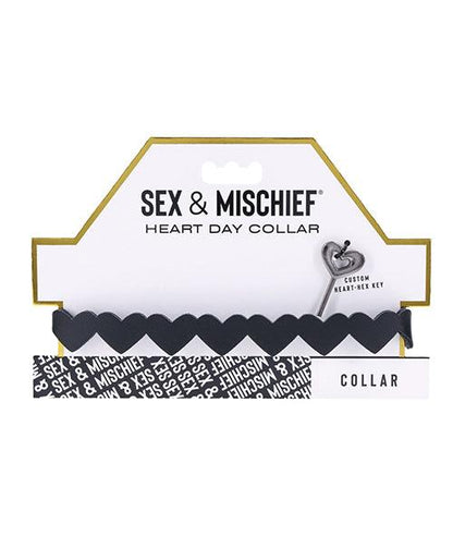Sex & Mischief Heart Day Collar - SEXYEONE
