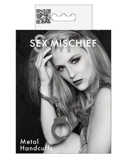 Sex & Mischief Metal Handcuffs - SEXYEONE