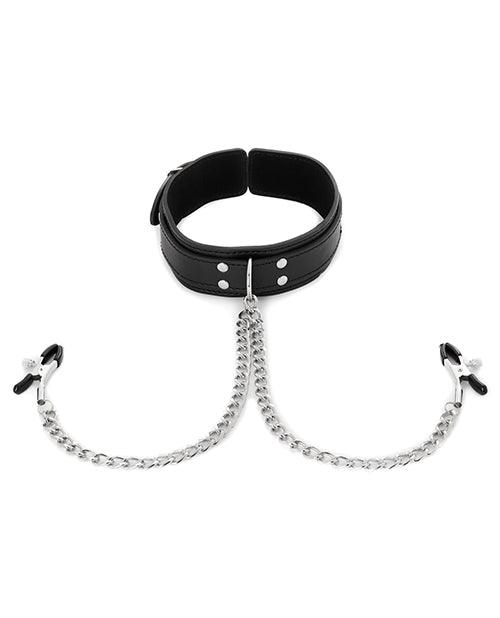 image of product,Sex & Mischief Nipple Clamps W-collar - SEXYEONE