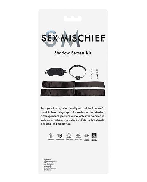 image of product,Sex & Mischief Shadow Secrets Kit - Black - SEXYEONE