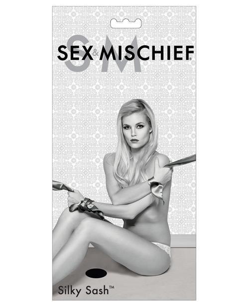 image of product,Sex & Mischief Silky Sash Restraints - SEXYEONE