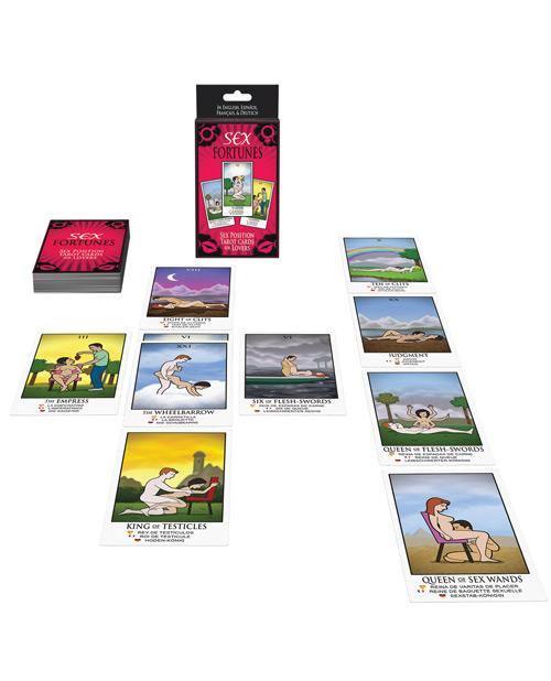 product image, Sex Fortunes Tarot Cards For Lovers - SEXYEONE