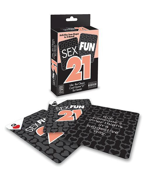 product image, Sex Fun 21 Card Game - SEXYEONE