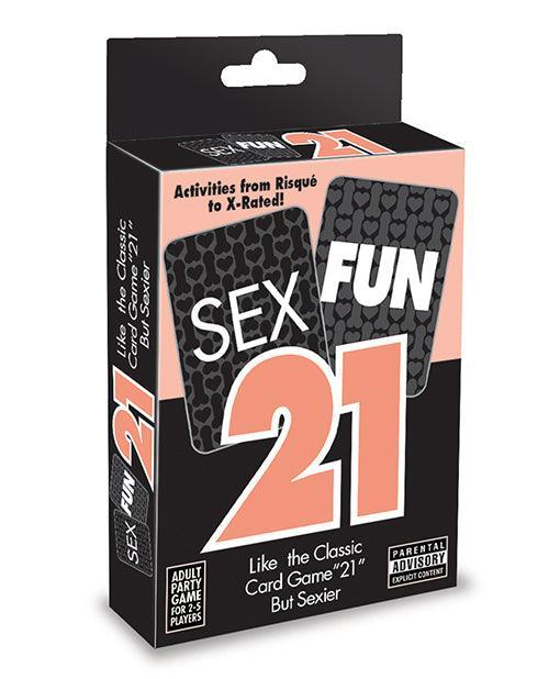 image of product,Sex Fun 21 Card Game - SEXYEONE