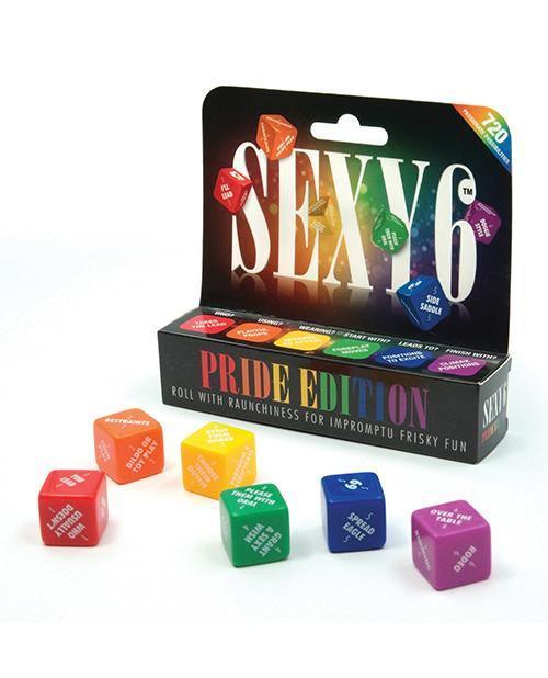 product image, Sexy 6 Dice Game - Pride Edition - SEXYEONE