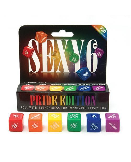 image of product,Sexy 6 Dice Game - Pride Edition - SEXYEONE