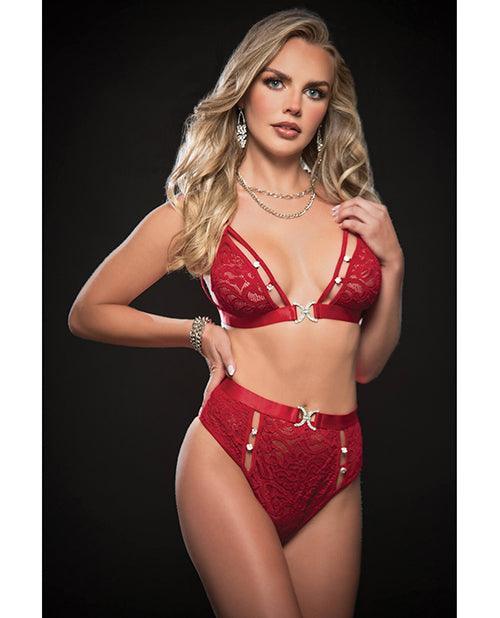 image of product,Sexy & Sultry High Waist Panty & Bra O/s - SEXYEONE