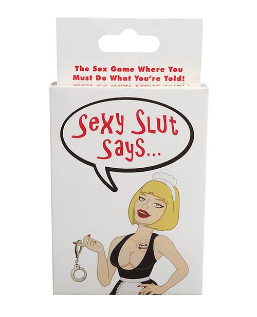 image of product,Sexy Slut Says Card Game - SEXYEONE