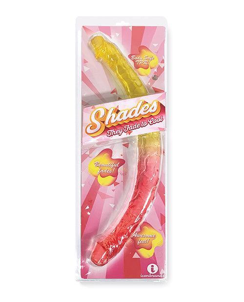 Shades Jelly Tpr Gradient Double Dong - SEXYEONE