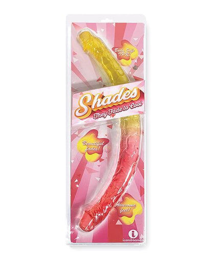 Shades Jelly Tpr Gradient Double Dong - SEXYEONE