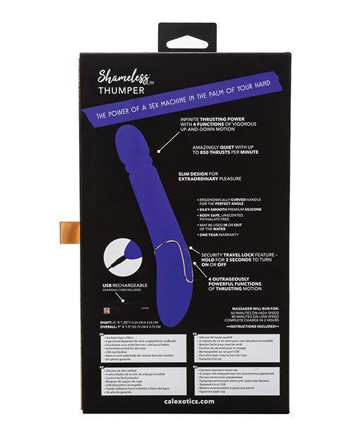 product image,Shameless Slim Thumper - Purple - SEXYEONE