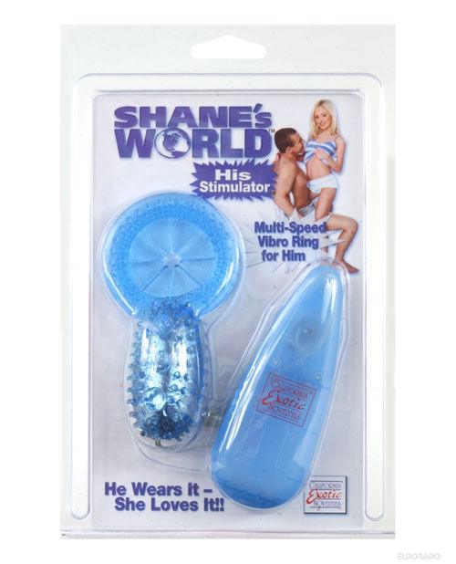 product image, Shane's World His Stimulator - Blue - SEXYEONE