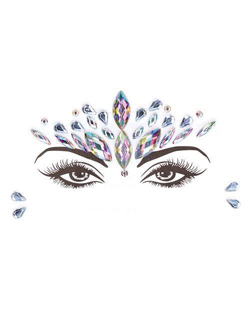 image of product,Shots Bliss Dazzling Crowned Face Bling Sticker O-s - SEXYEONE