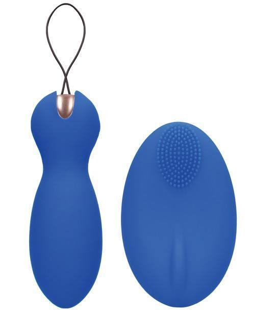 product image,Shots Elegance Dual Vibrating Bullet & Remote - Blue - SEXYEONE