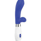 Shots Luminous Achilles Silicone 10 Speed Rabbit Vibrator - Royal Blue - SEXYEONE