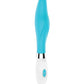 Shots Luminous Athamas Silicone 10 Speed Vibrator - Turquoise - SEXYEONE