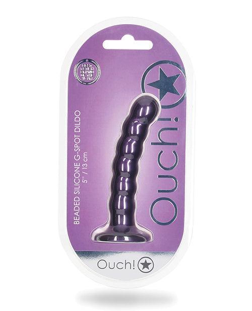 Shots Ouch 5" Beaded G-spot Dildo - SEXYEONE