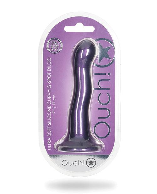 product image, Shots Ouch 7" Curvy G-spot Dildo - SEXYEONE