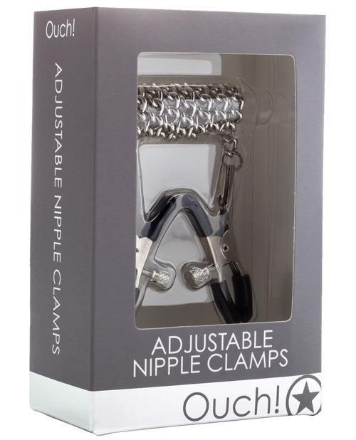 product image, Shots Ouch Adjustable Nipple Clamps W/chain - SEXYEONE